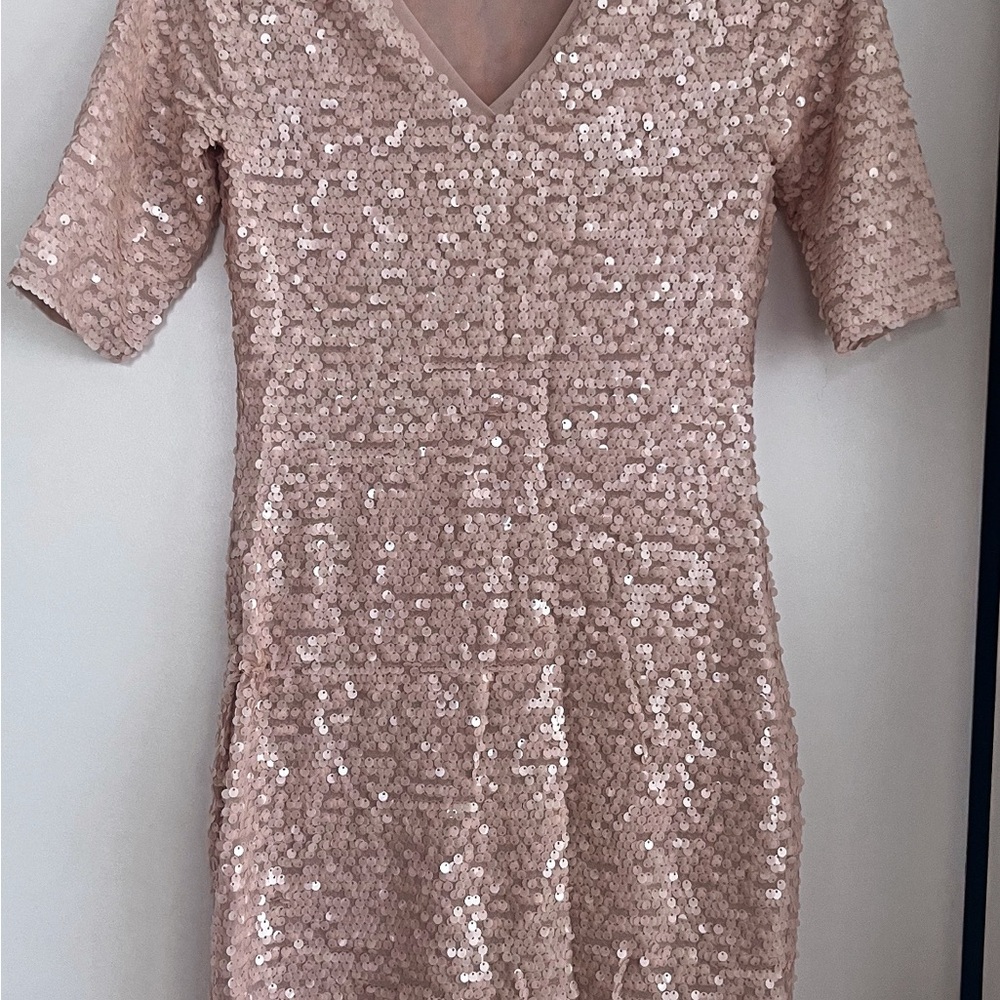BCBGMaxAzria Pink Mini Dress